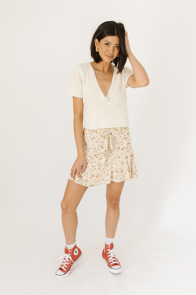 charlotte wrap top