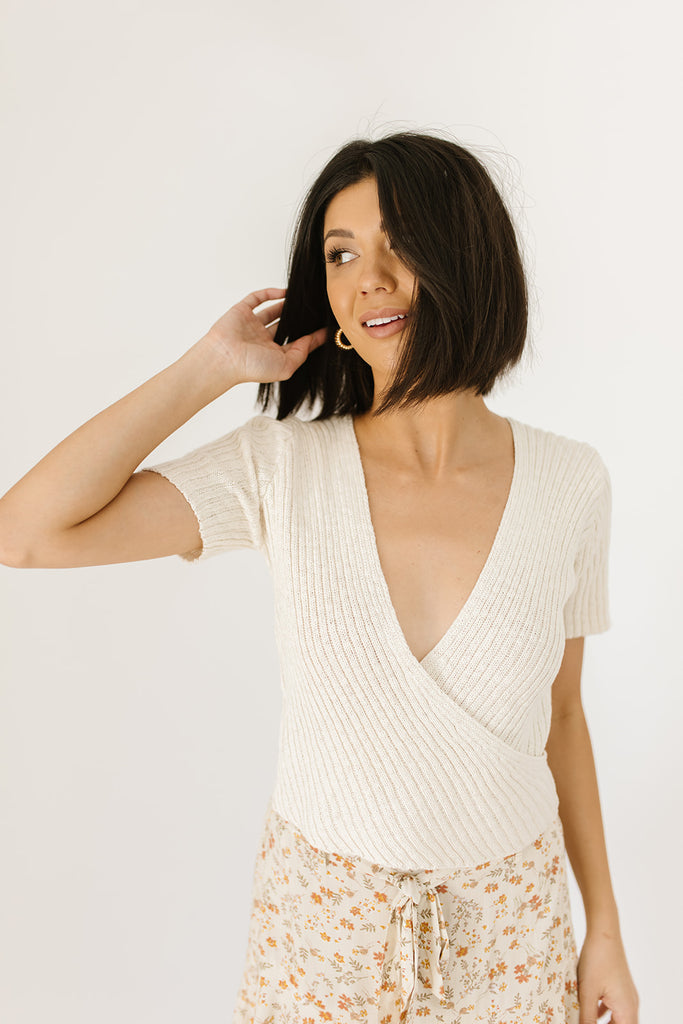 charlotte wrap top