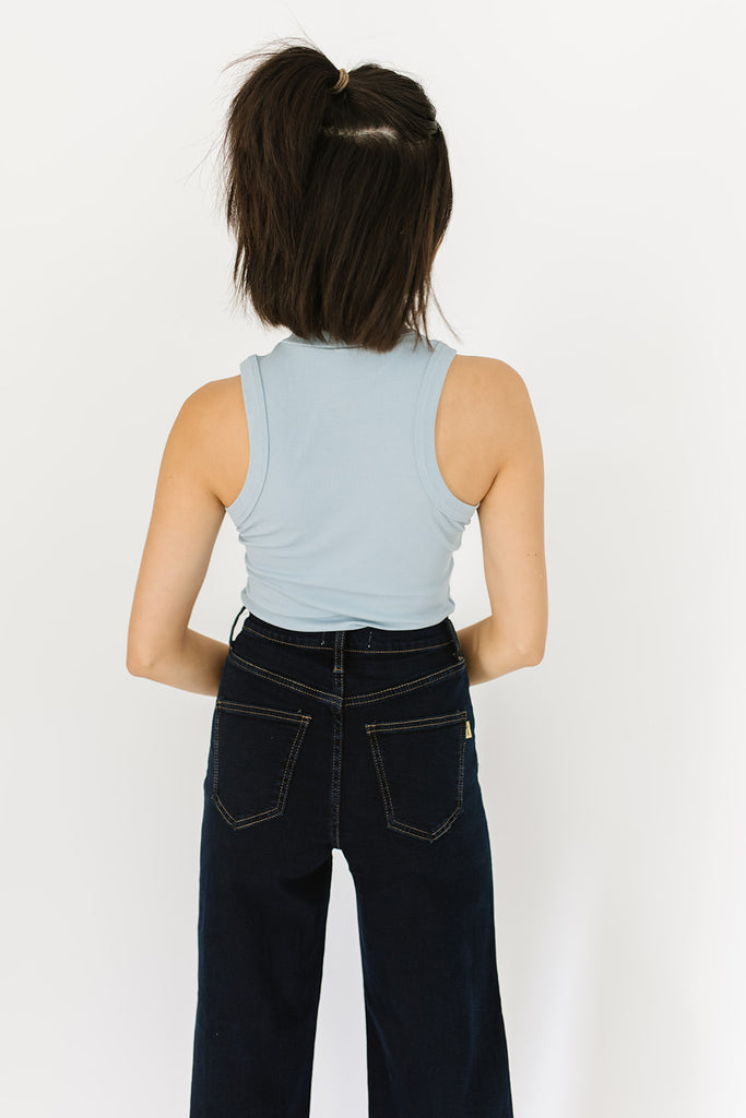 countryside mock neck tank