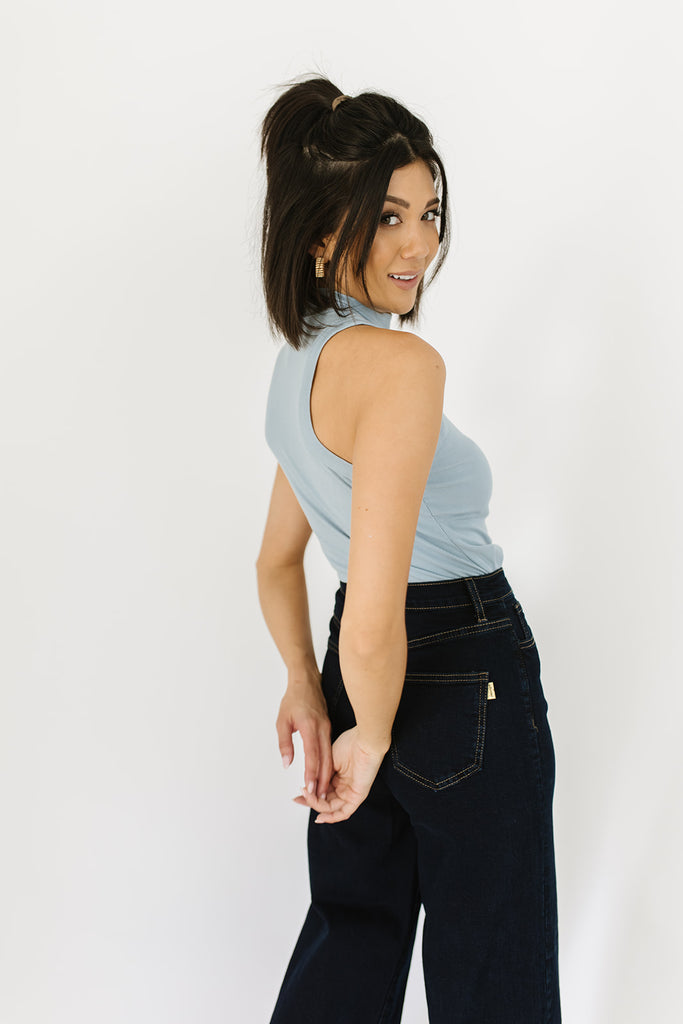 countryside mock neck tank