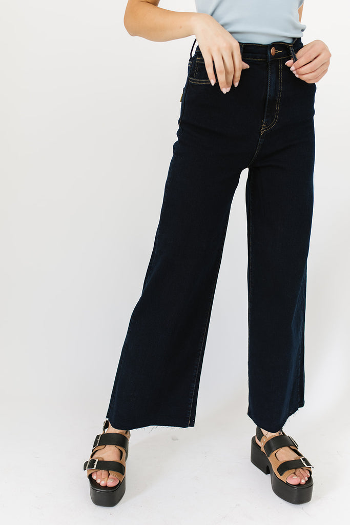 across the universe wide leg denim