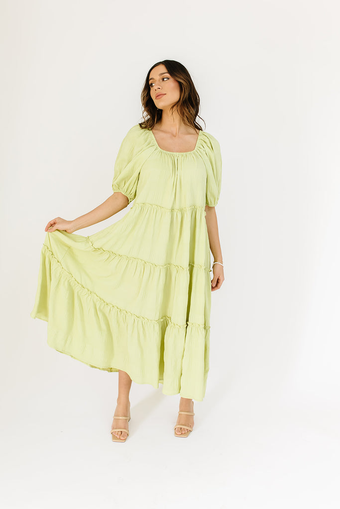 daymaker dress // matcha