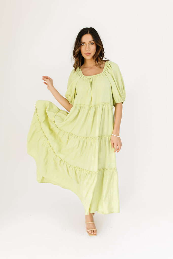daymaker dress // matcha