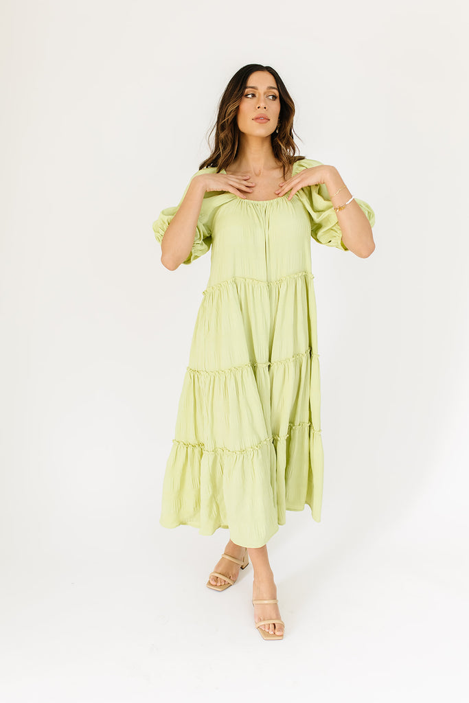 daymaker dress // matcha