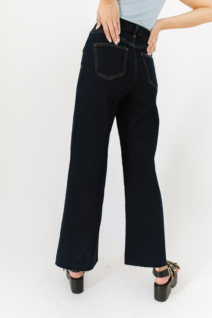 across the universe wide leg denim