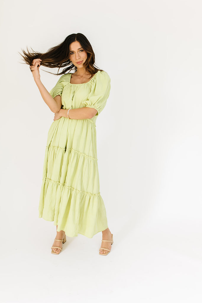 daymaker dress // matcha