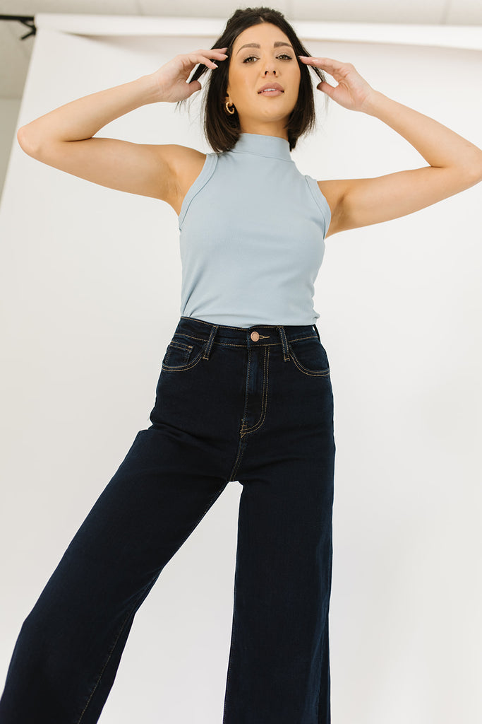 countryside mock neck tank