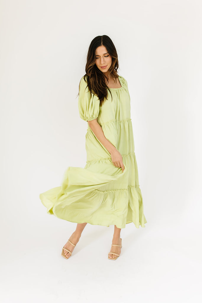 daymaker dress // matcha