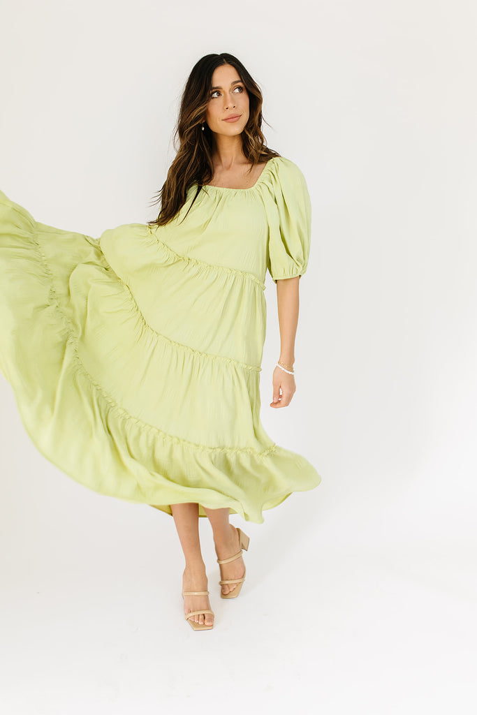 daymaker dress // matcha