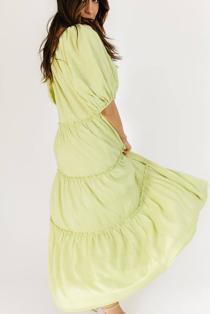 daymaker dress // matcha