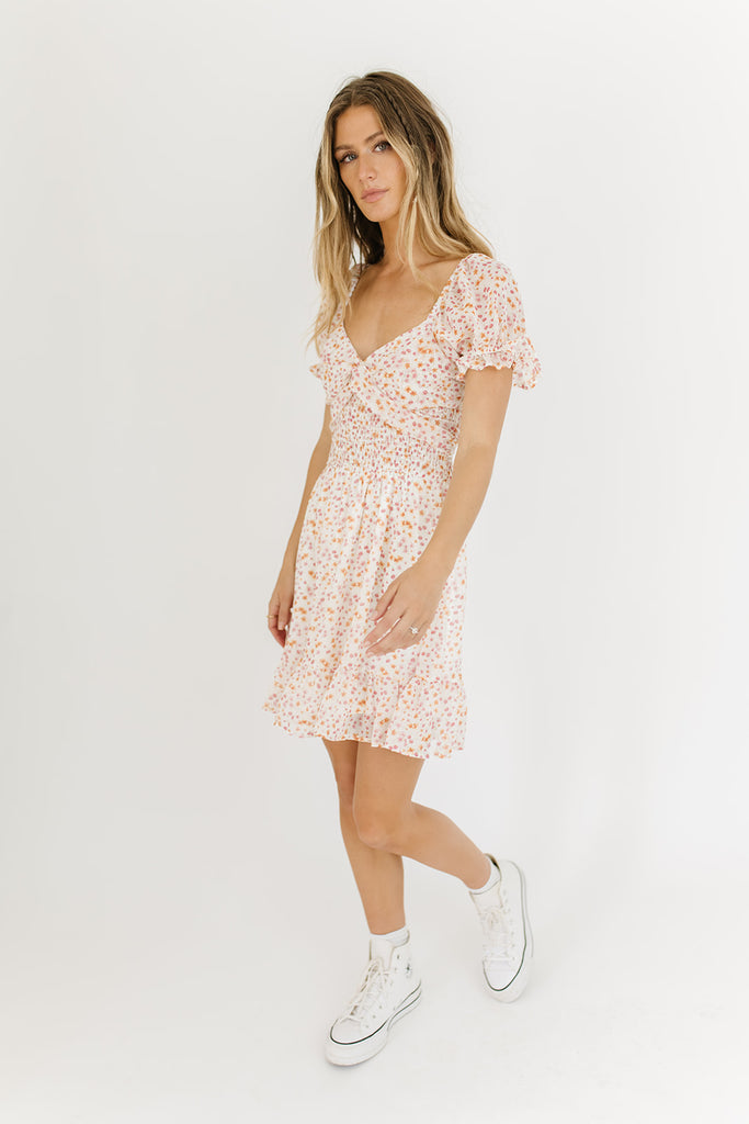 southern bell floral dress