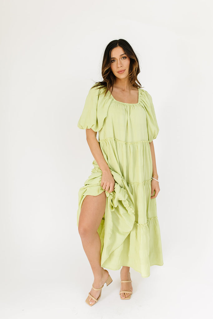 daymaker dress // matcha