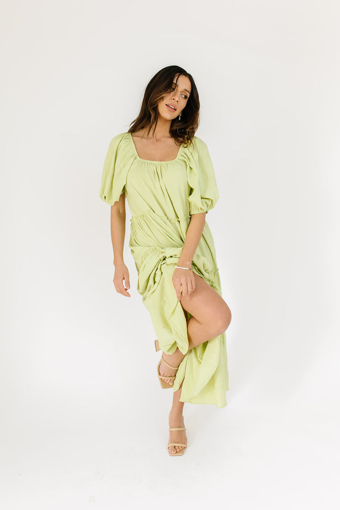 daymaker dress // matcha