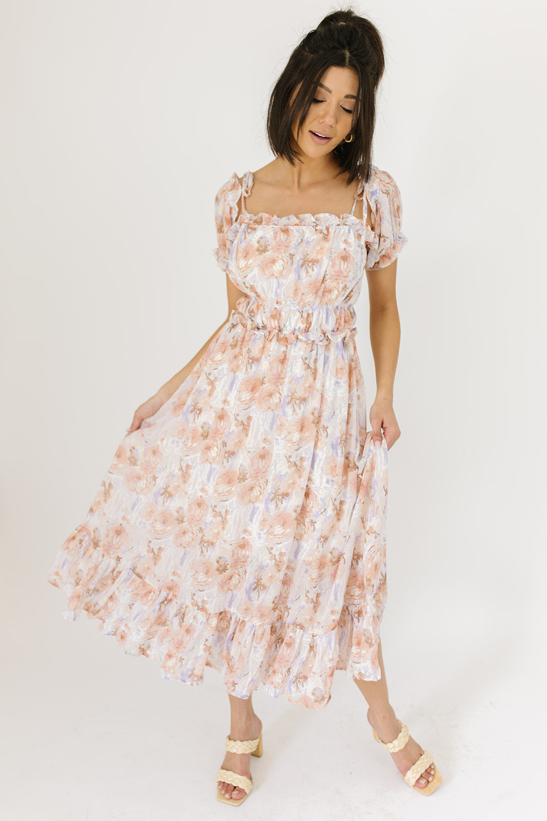 Floral Wonder Midi Dress