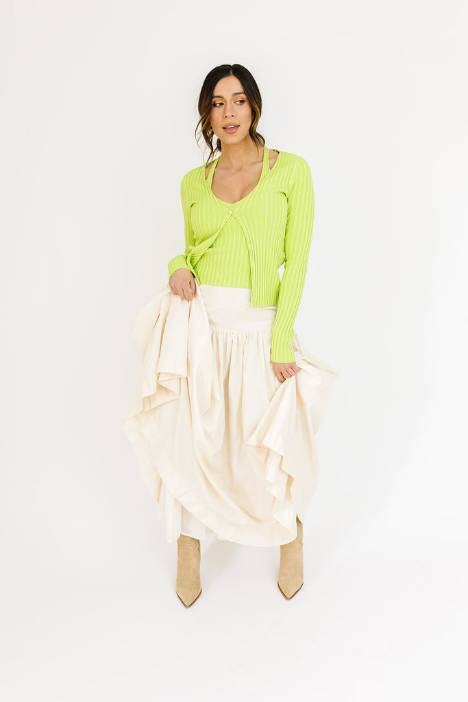theresa ribbed top