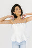 tara scalloped tank