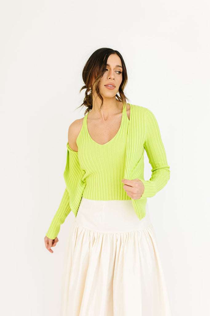 theresa ribbed top