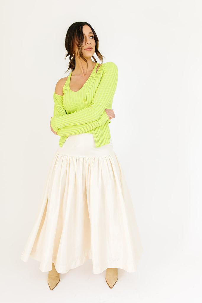 theresa ribbed top