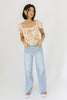 dorothy puff sleeve floral top