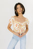 dorothy puff sleeve floral top