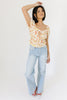 dorothy puff sleeve floral top