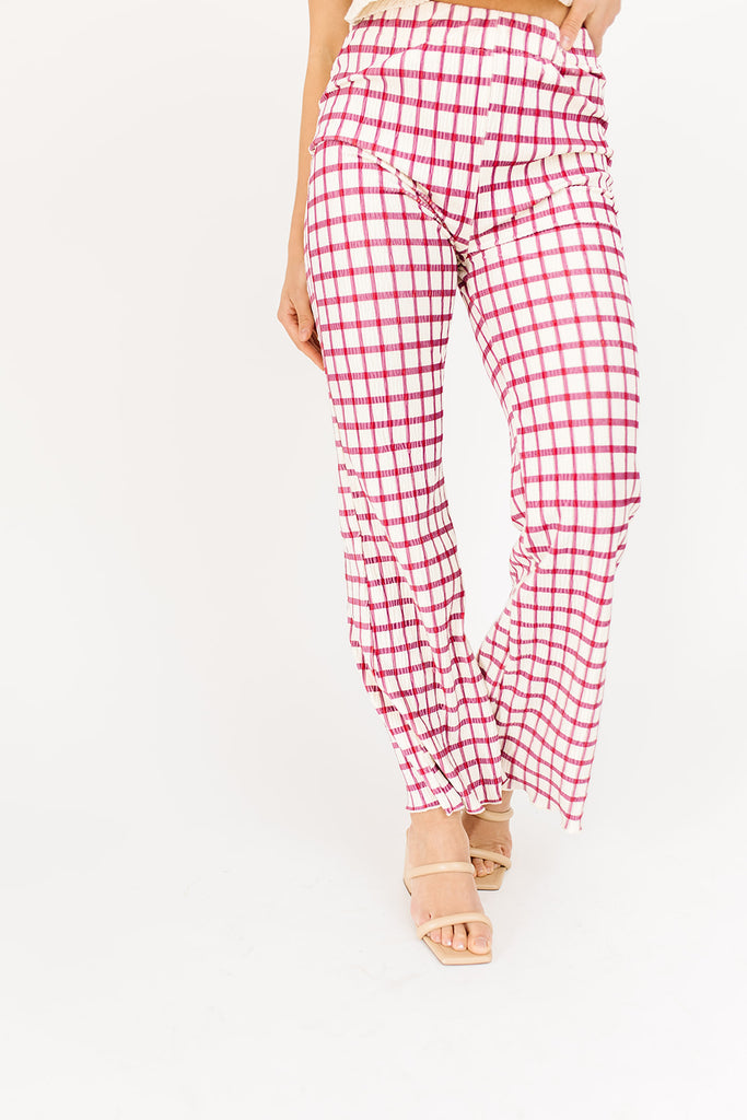 isabella plaid pants