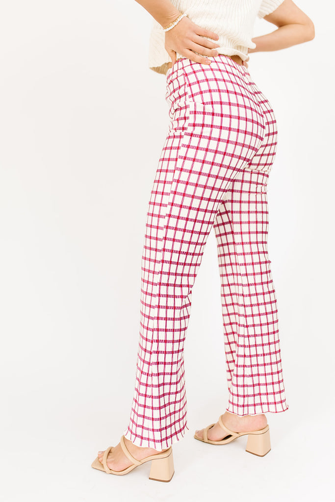 isabella plaid pants