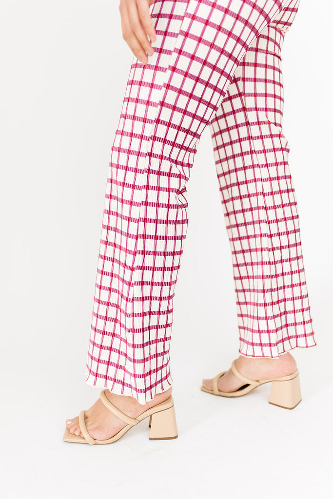 isabella plaid pants