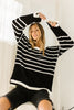 essentially striped sweater