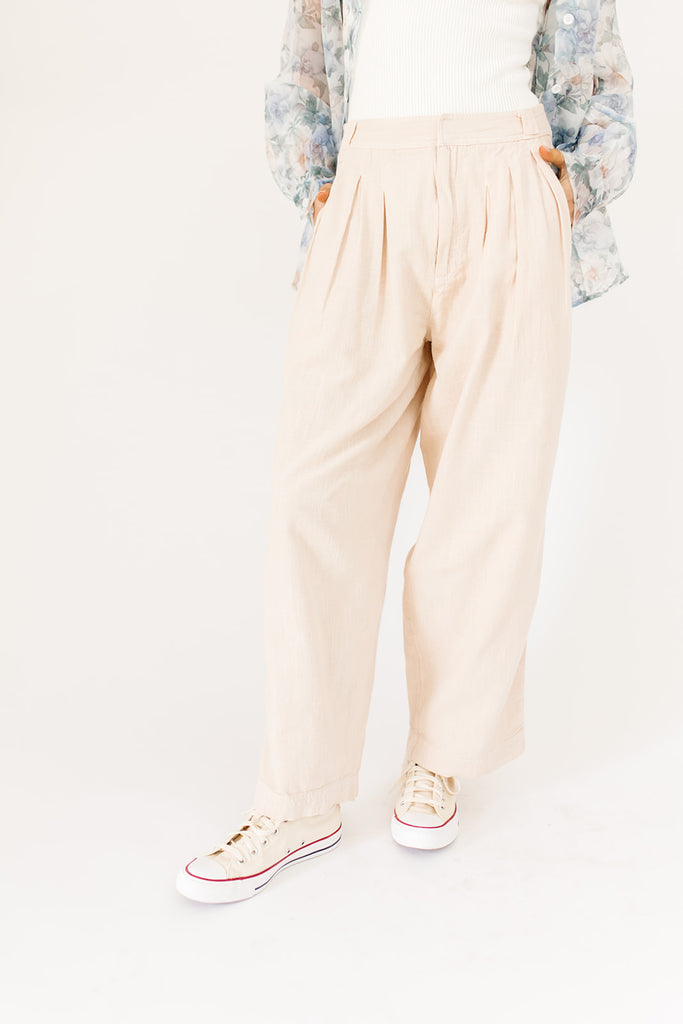 lotta love linen trousers // free people