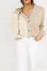 crissy color block cardigan
