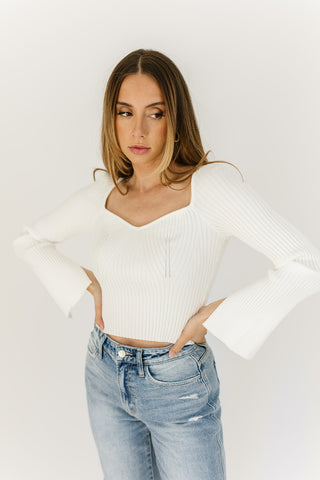 tara scalloped tank