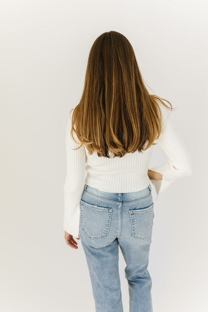 maximum effort knit top