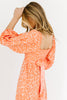 abigail floral midi dress