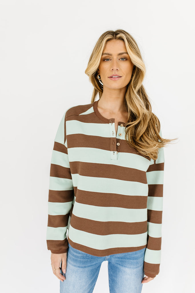 tomorrowland striped top