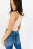 no lies ribbed tank // peach