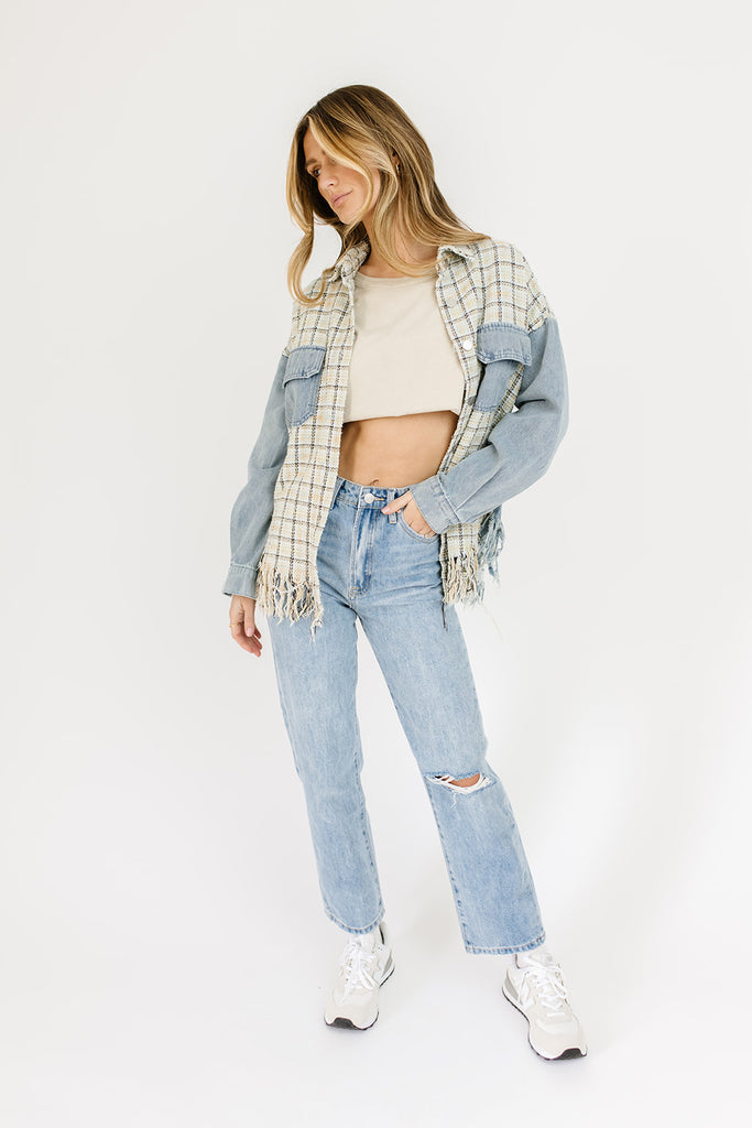 viv plaid jacket