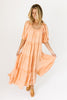 daymaker dress // peach *zoco exclusive*
