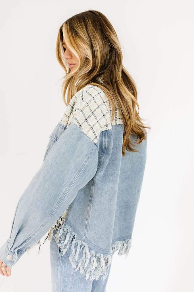 viv plaid jacket