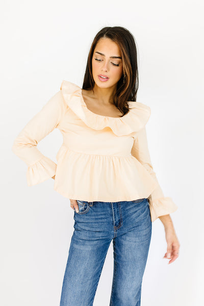 rudy ruffle blouse