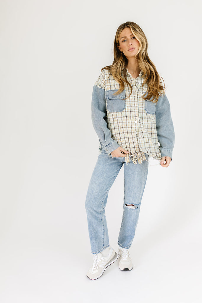 viv plaid jacket