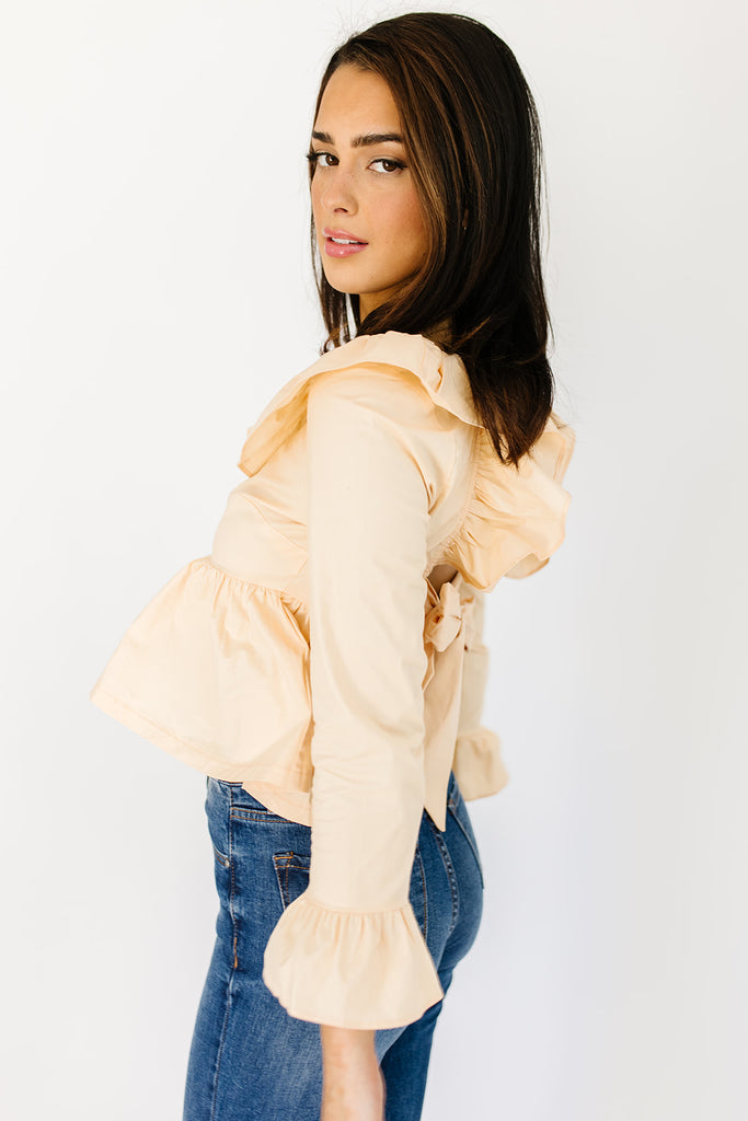 rudy ruffle blouse