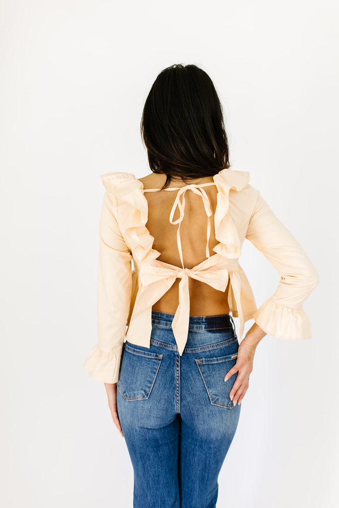 rudy ruffle blouse