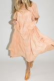 daymaker dress // peach *zoco exclusive*