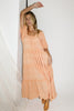 daymaker dress // peach *zoco exclusive*