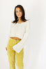downtown ribbed sweater top
