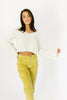 downtown ribbed sweater top