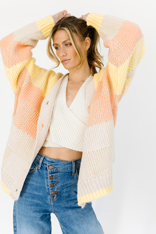 for you cropped cardigan