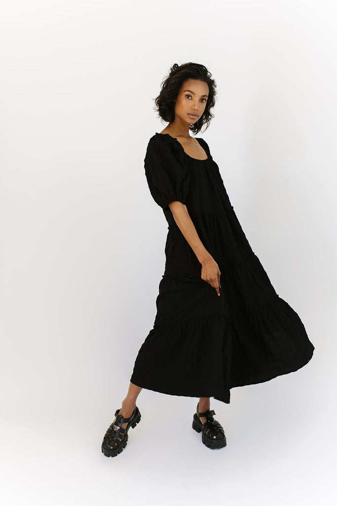 daymaker dress w/pockets // black *zoco exclusive*