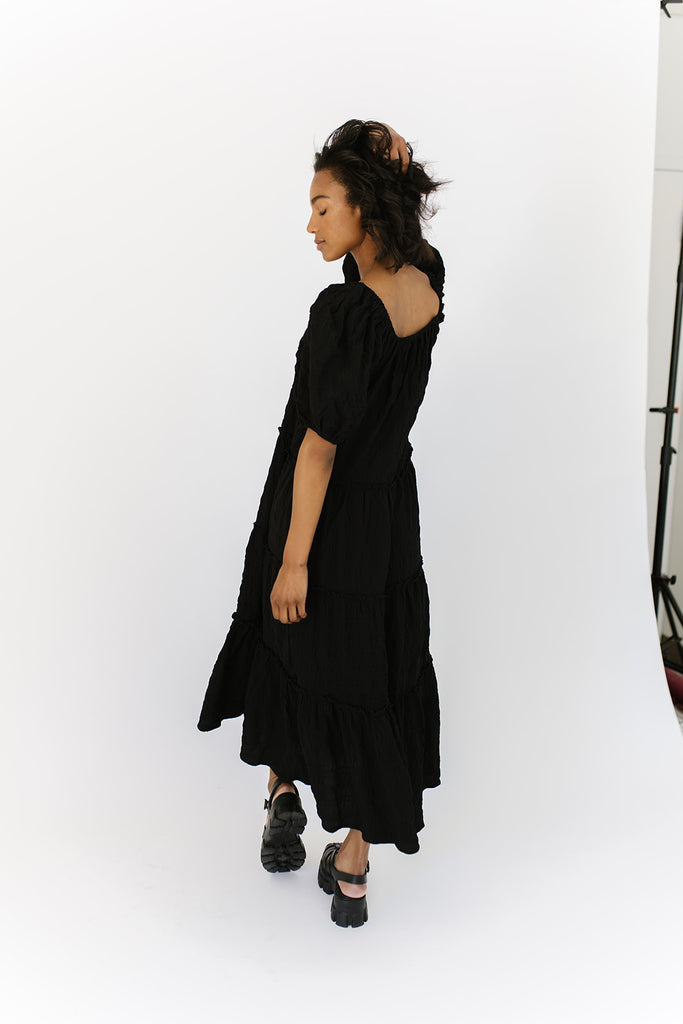 daymaker dress w/pockets // black *zoco exclusive*